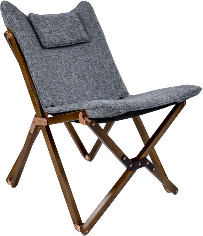 Bo-Camp Urban Outdoor Bloomsbury relaxstoel - Grijs - S