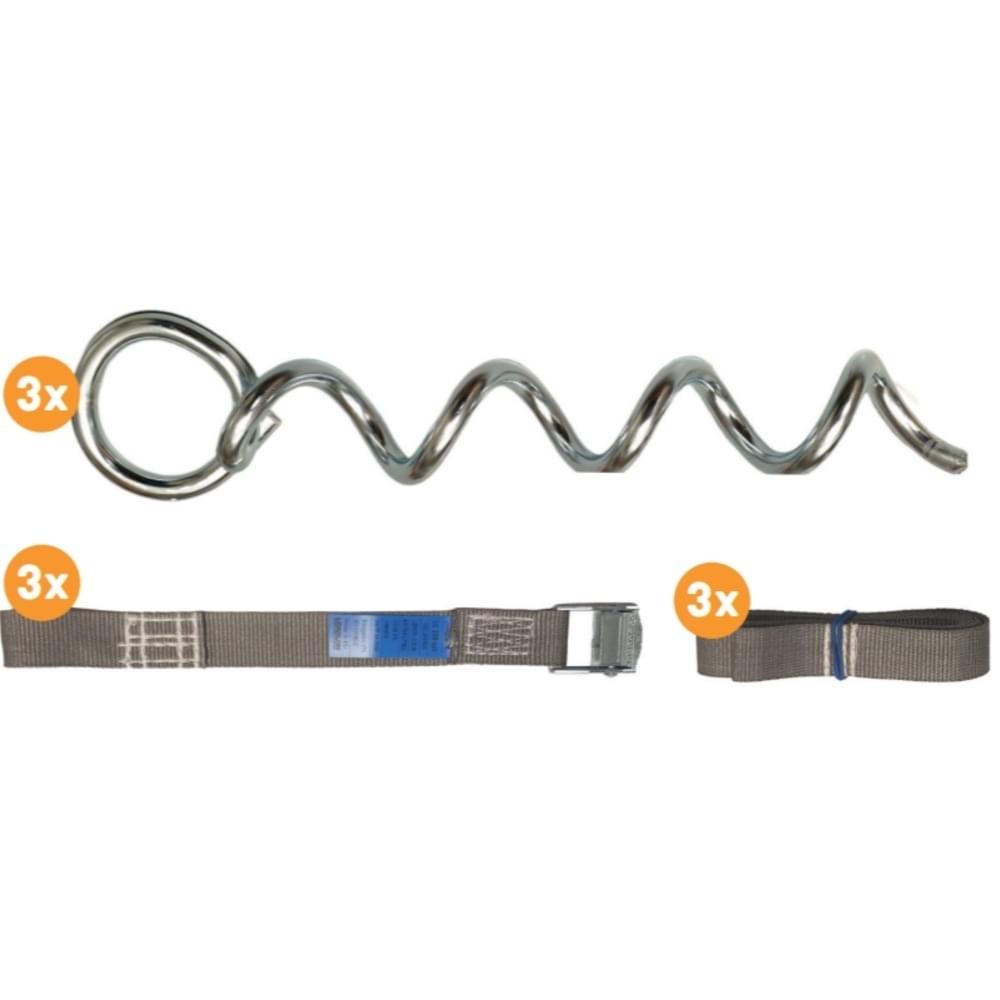 Hendriks Stormband set frame 3x