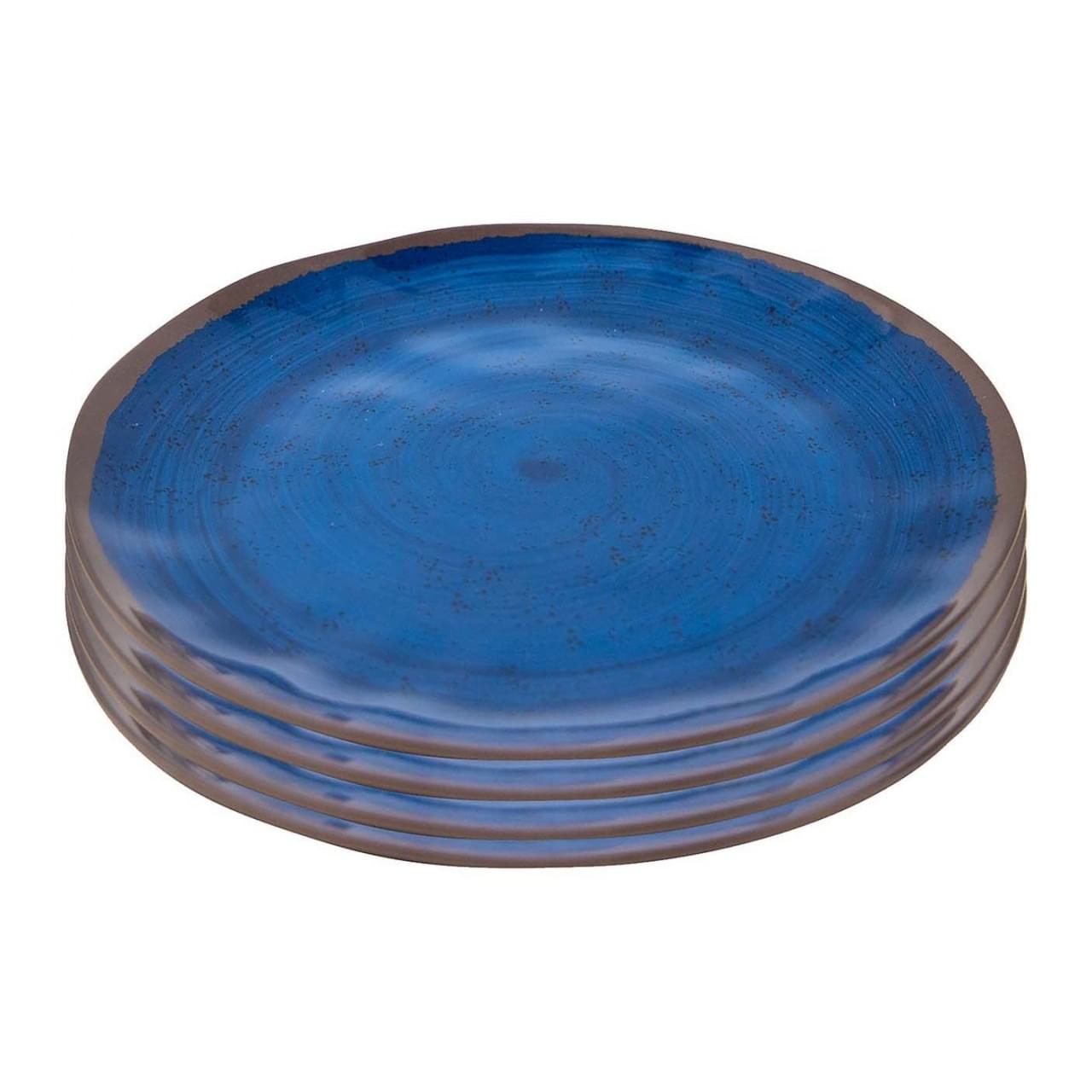 Bo-Camp Halo Dinerborden Set Donkerblauw