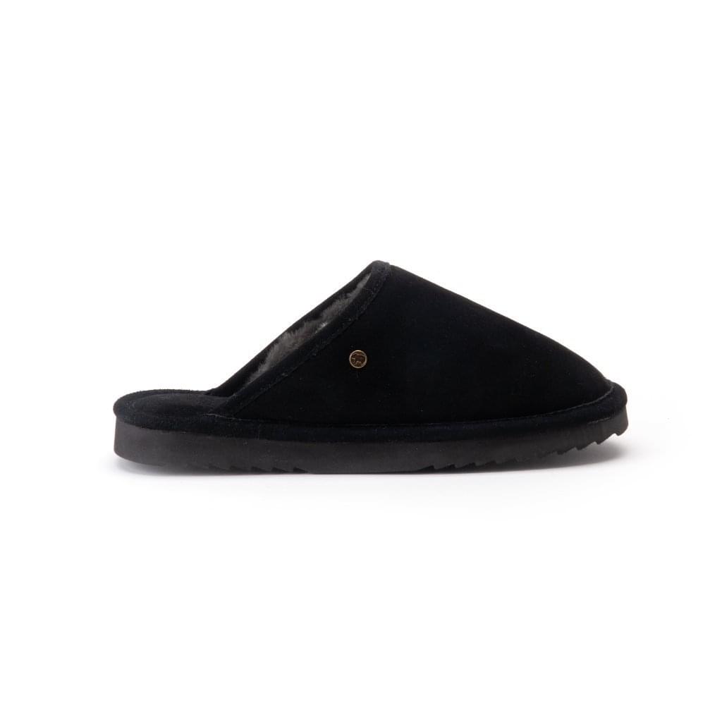 Warmbat Gibson Sloffen Zwart