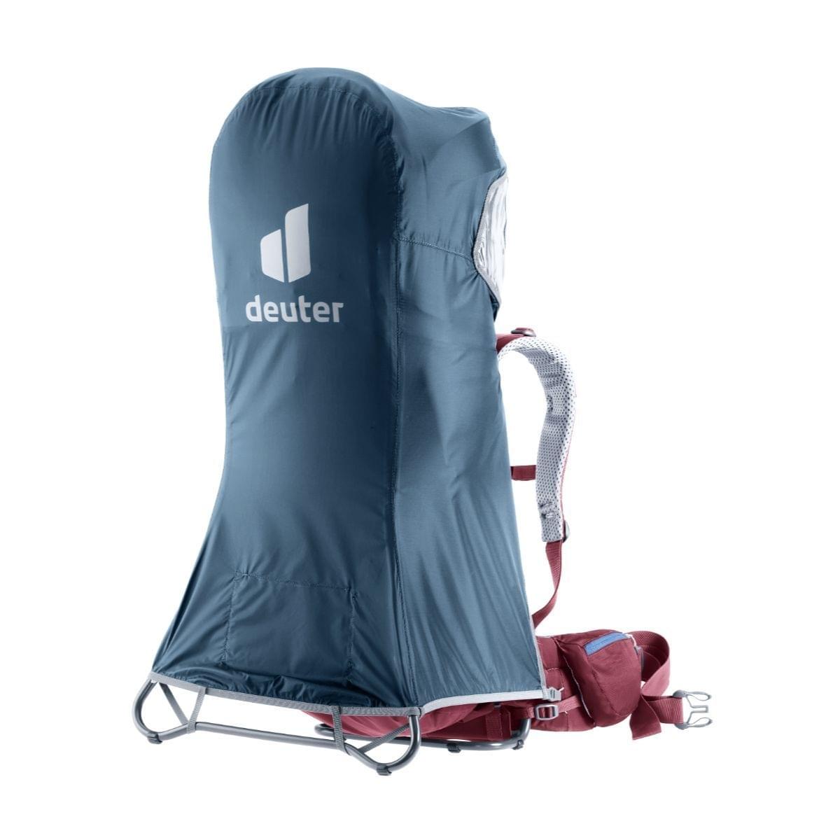 Deuter Raincover Deluxe voor Kid Comfort Kinderdrager Blauw