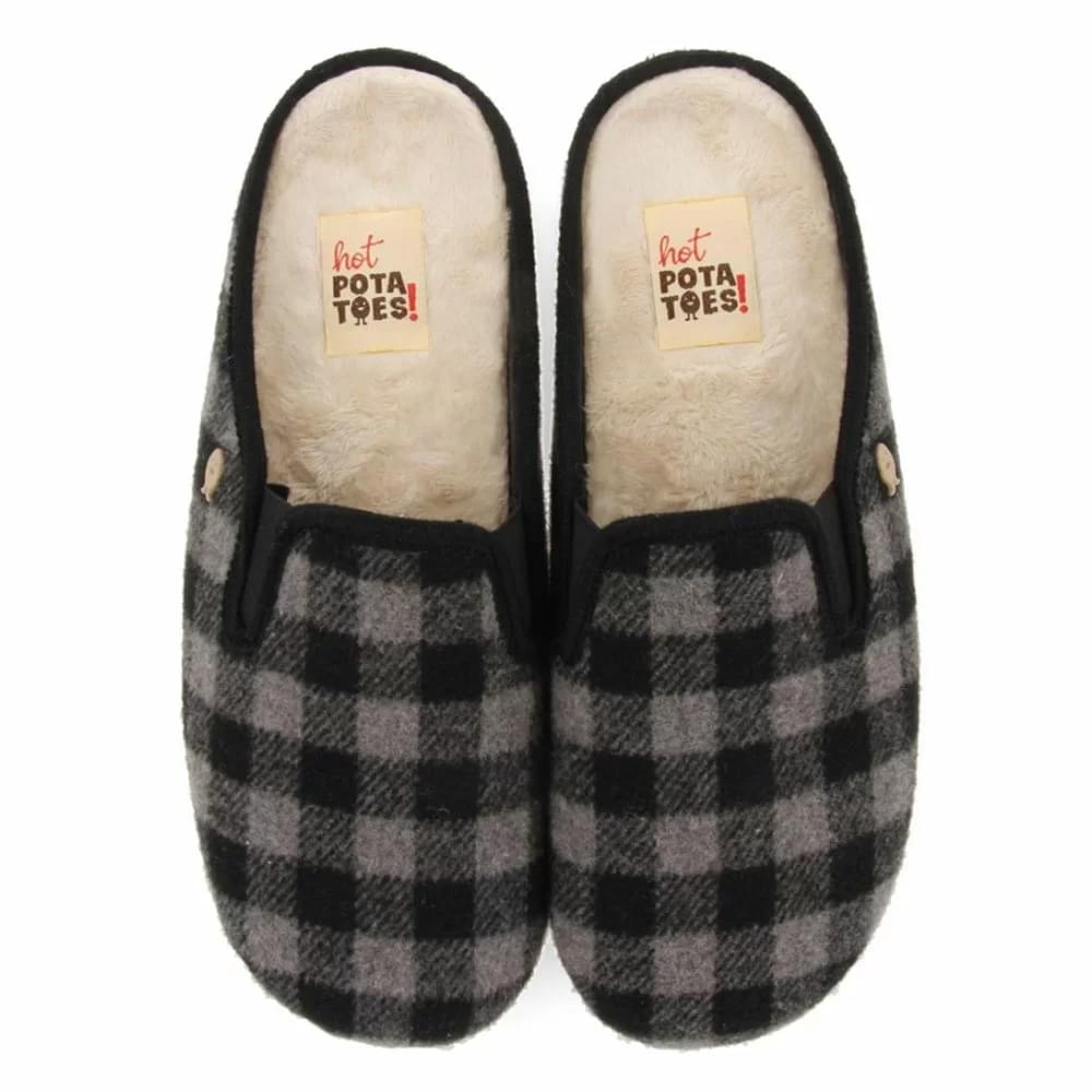 Hot Potatoes Peggau Sloffen Heren Grijs