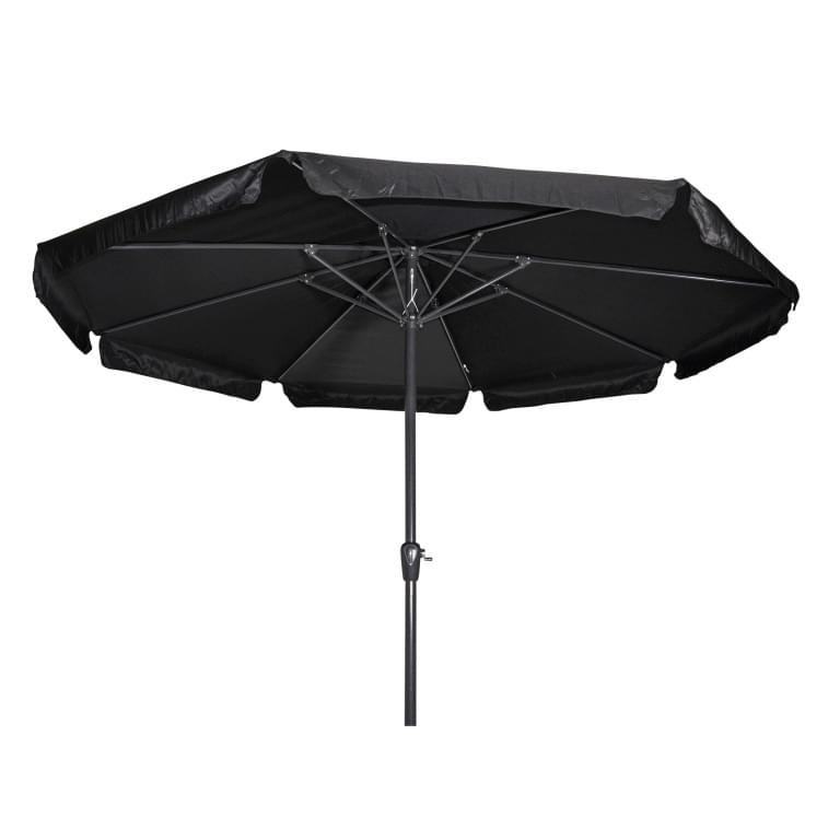 Lesli Living Parasol Libra ø3,5 mtr Zwart
