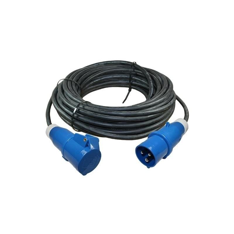 Haba Verlengsnoer met CEE stekker en CEE contrastekker 20m