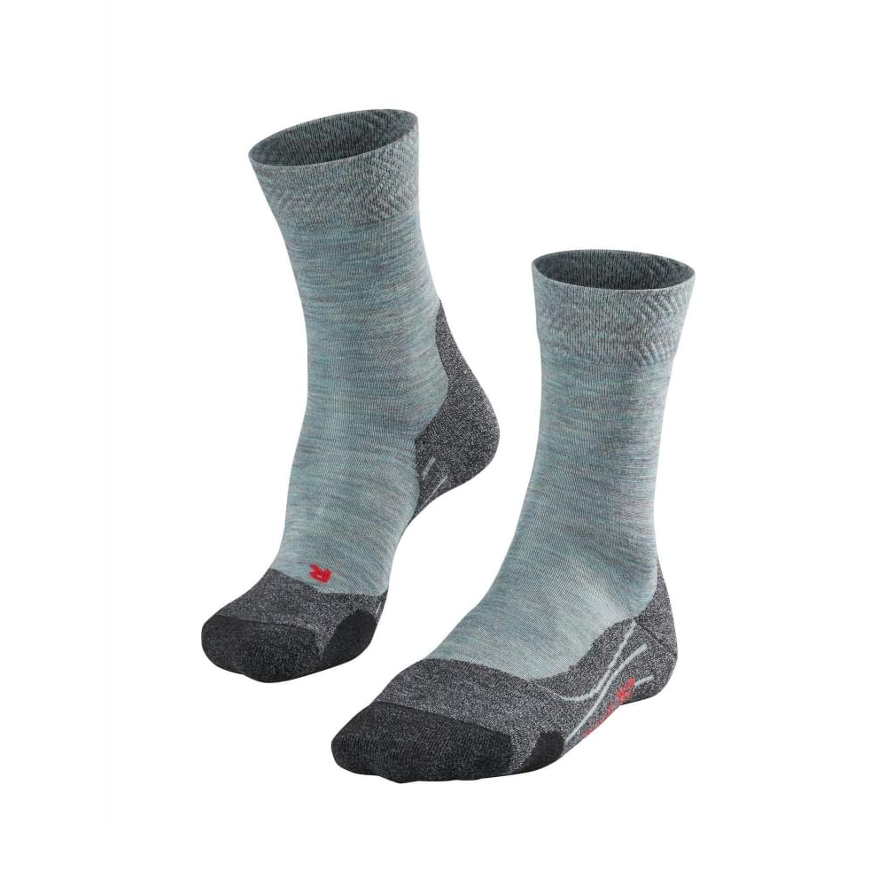 Falke TK2 Melange Wandelsok Dames Blauw