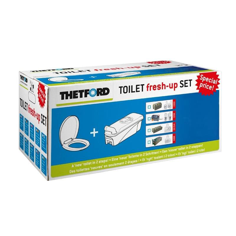 Thetford Fresh-Up Set C2-C3-C4 Met Wielen Rechts