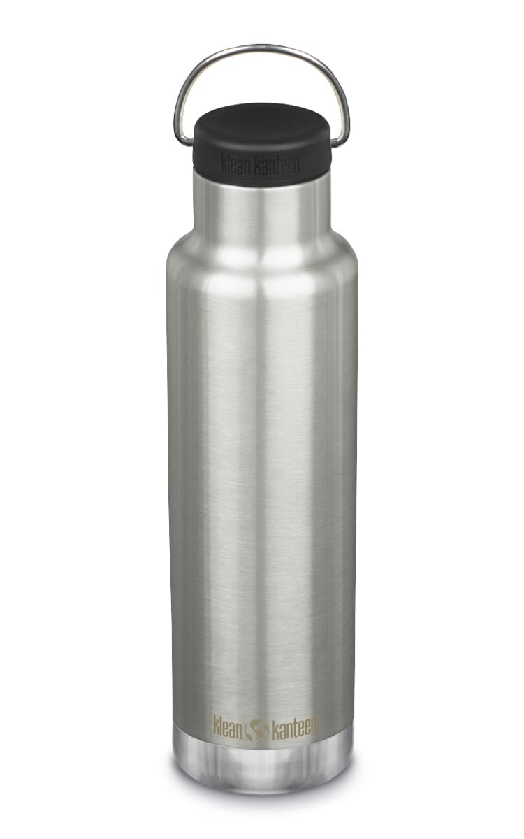Klean Kanteen Classic Narrow Isolatiefles met ringdop 592 ml Zilver