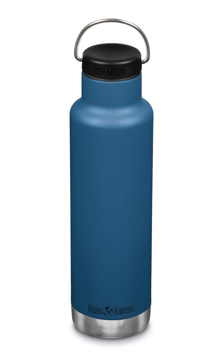 Klean Kanteen Classic Narrow Isolatiefles met ringdop 592 ml Donkerblauw
