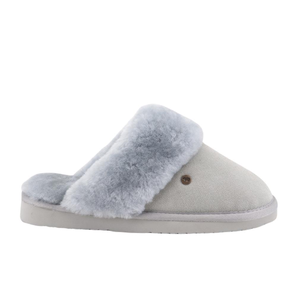 Warmbat Flurry dames Slof Blauw