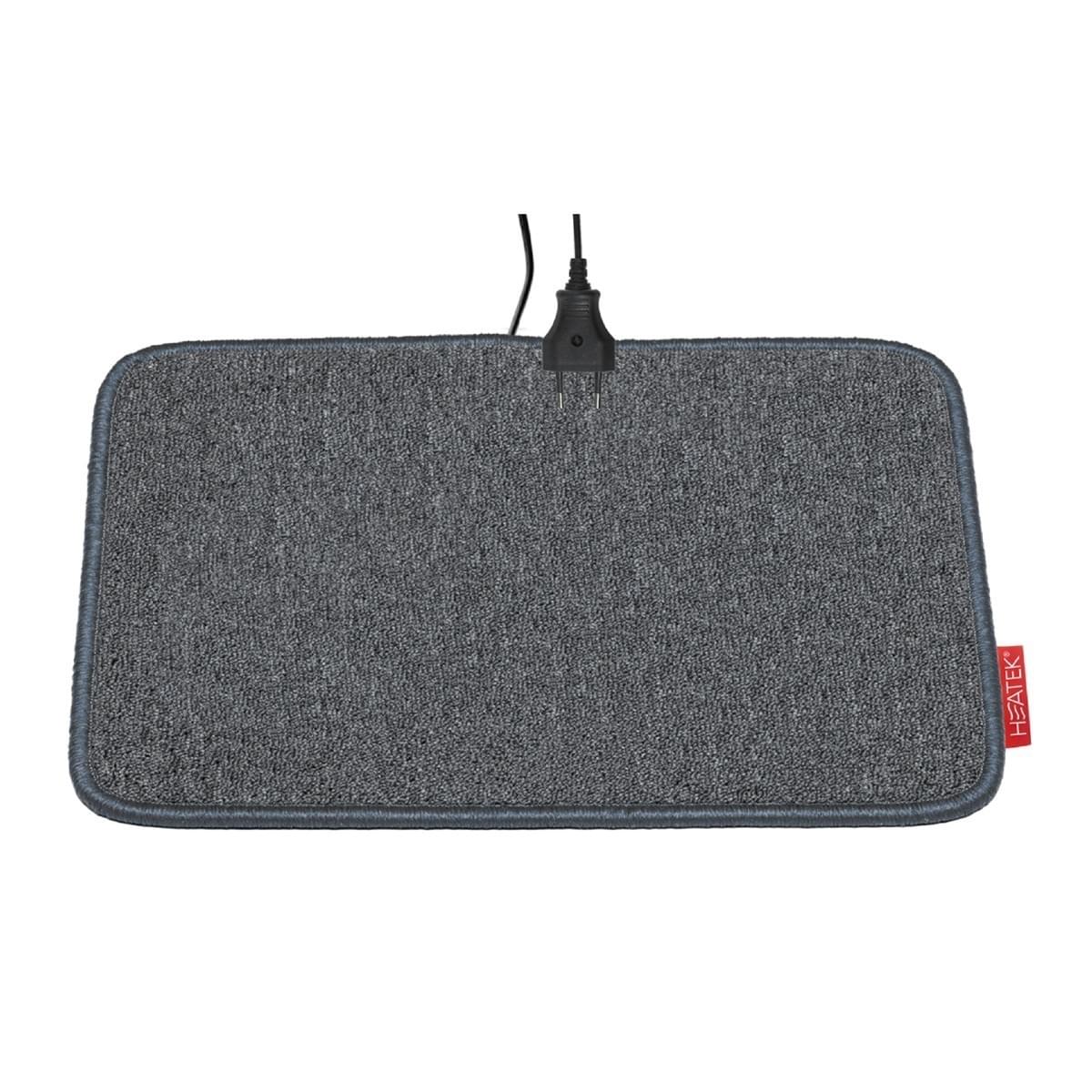Heatek Verwarmde Voetenmat 50 x 40 cm Grijs