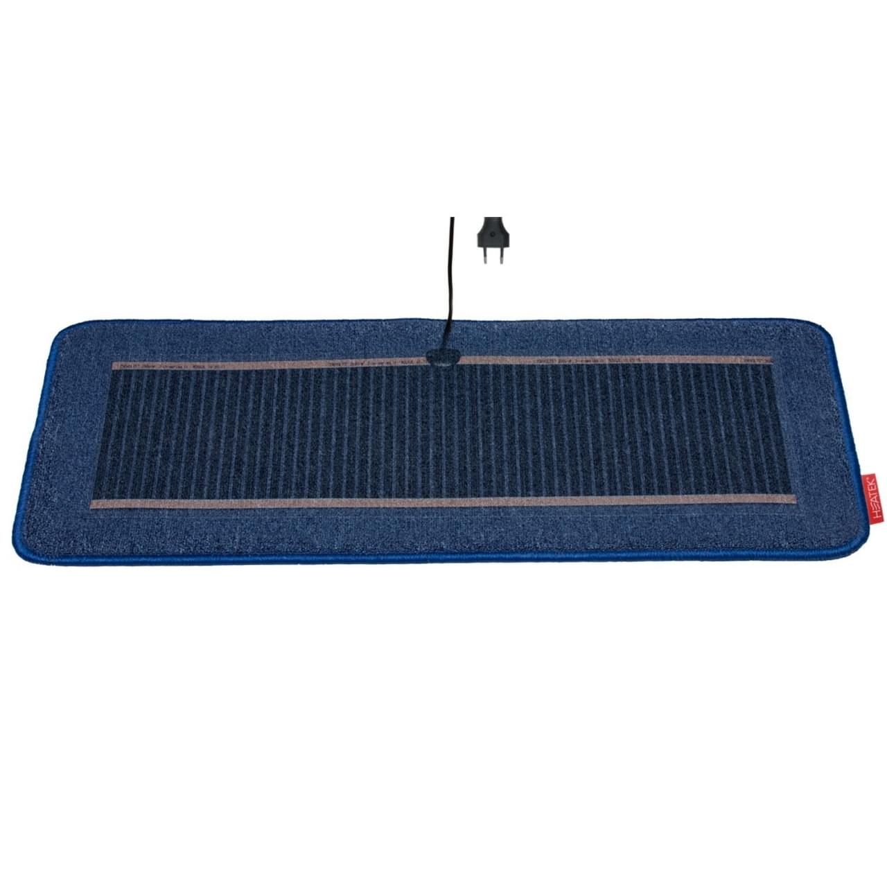 Heatek Verwarmde Voetenmat 90 x 40 cm Blauw