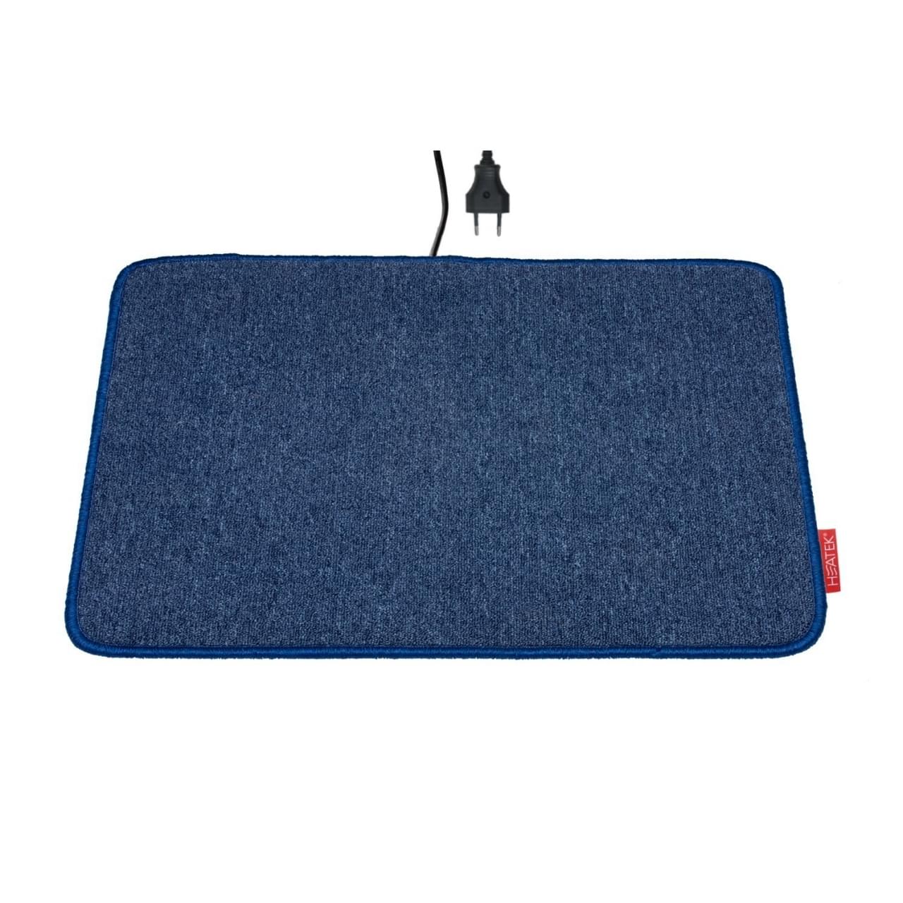 Heatek Verwarmde Voetenmat 50 x 40 cm Blauw