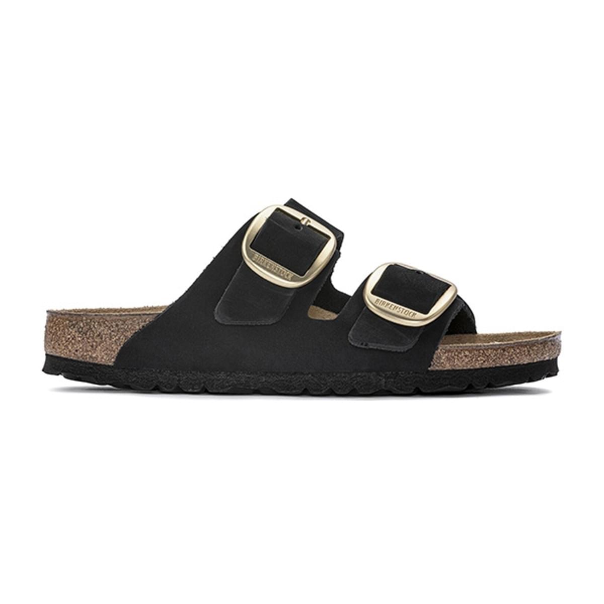 Birkenstock Arizona Big Buckle Slipper Dames Zwart