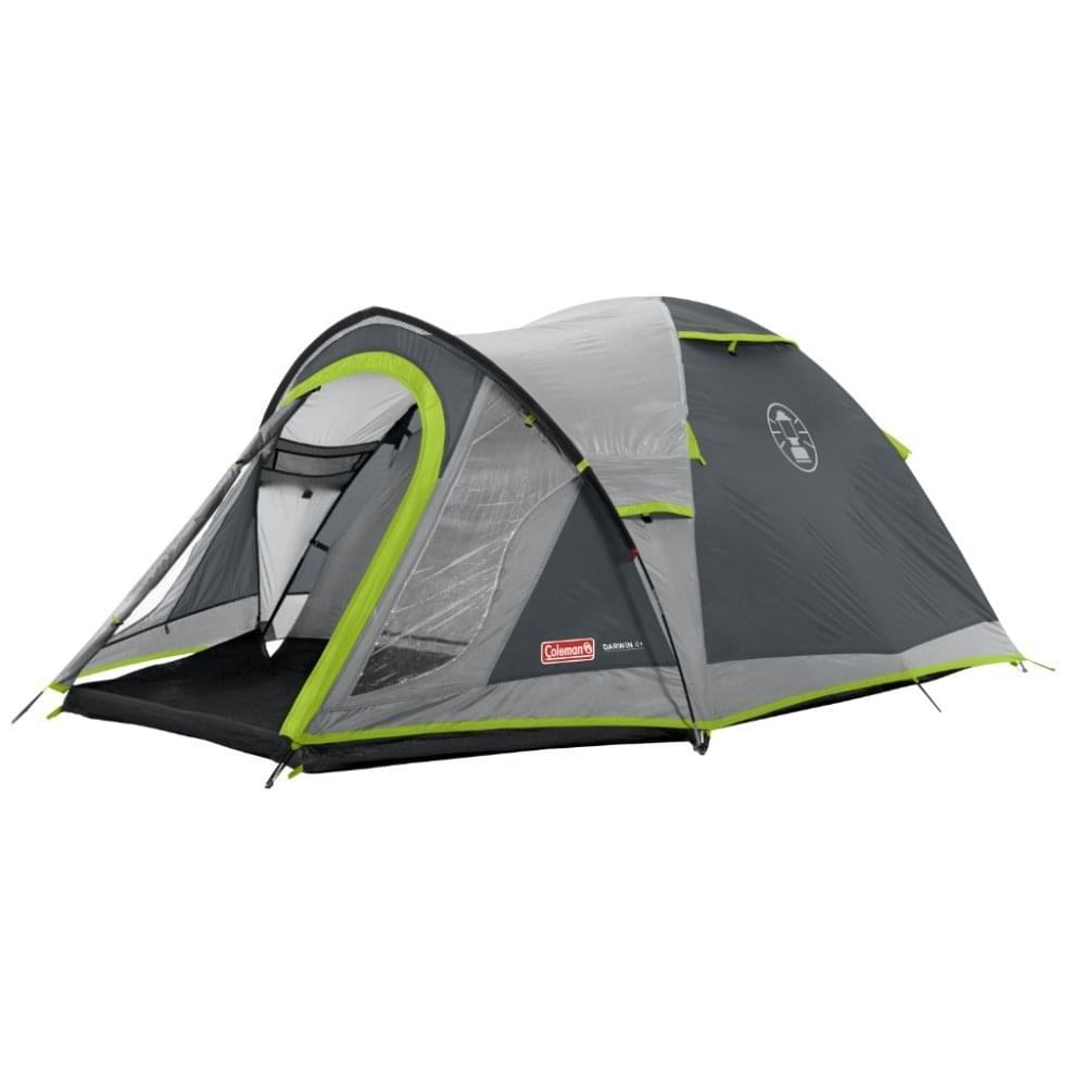 Coleman Darwin 4 Plus / 4 Persoons Tent Grijs