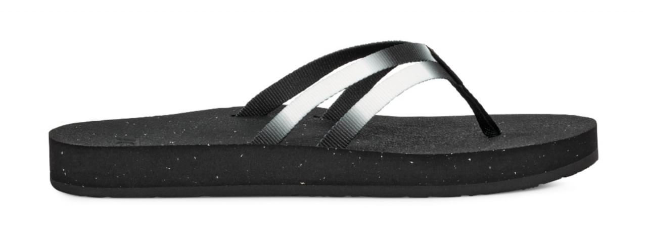 Teva Reflip Strappy Slipper Dames Zwart