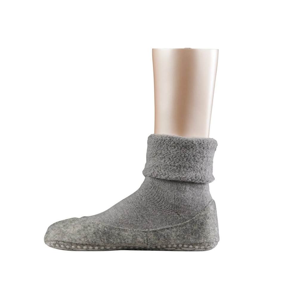 Falke Cosyshoe Huissokken Grijs