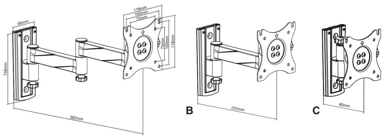 Haba TV Steun 3 in 1