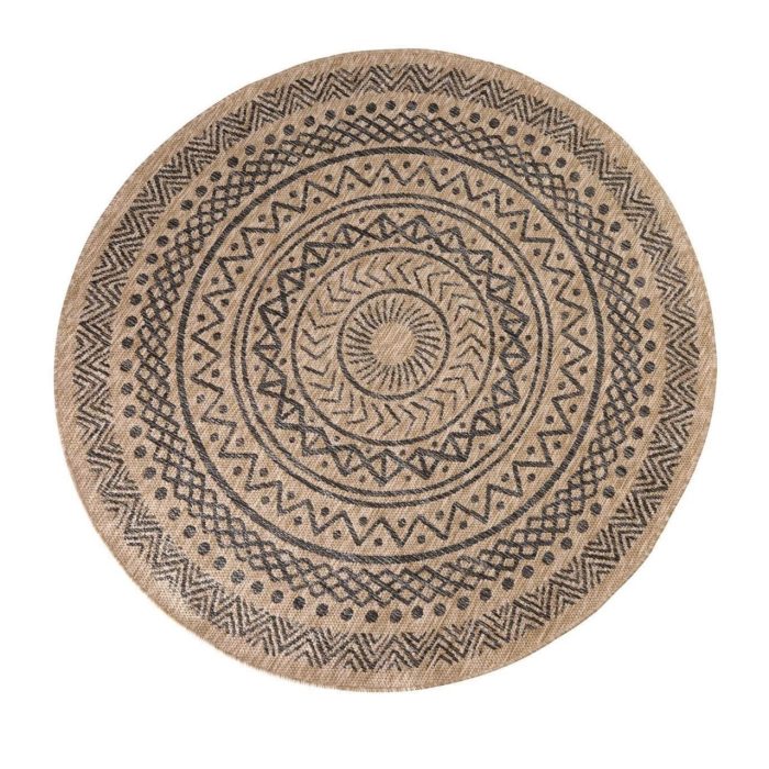 Human Comfort Luxe Carpet Juto Ø200 cm Beige