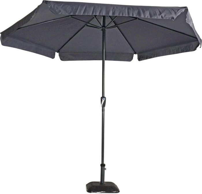 Lesli Living Parasol Gemini Grijs ø3mtr