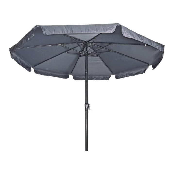 Lesli Living Parasol Libra Grijs ø3mtr