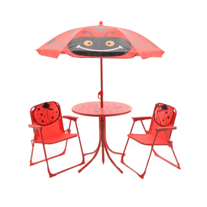 Decoris Kindertuinset Lieveheersbeestje Rood