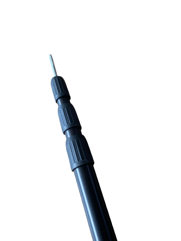 Campguru Aluminium Tarp pole 180/3 Zwart