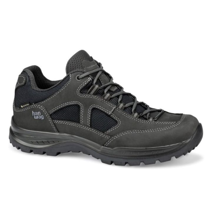 Hanwag Gritstone II Wide GTX Wandelschoen Heren Donkergrijs