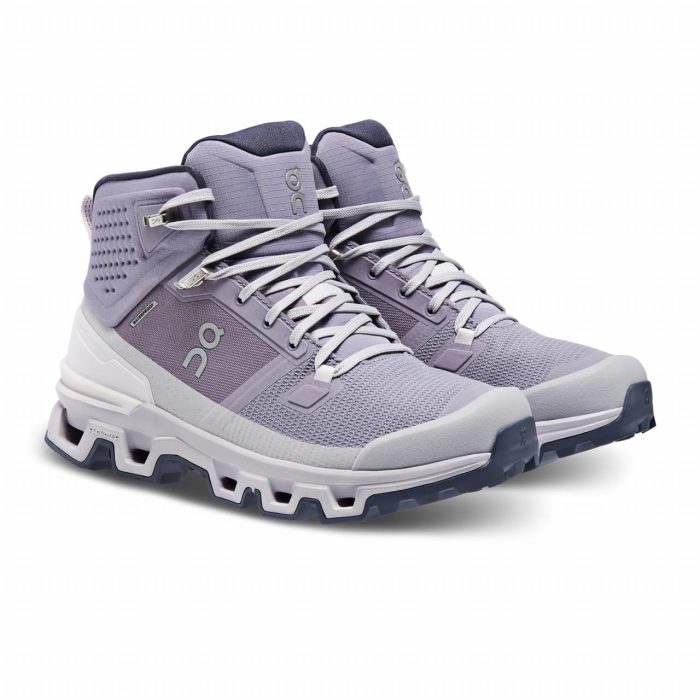 ON Cloudrock 2 Waterproof Wandelschoen Dames Paars