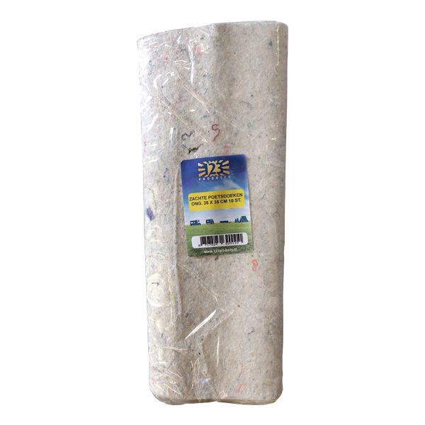 123 Poetsdoeken (10 St.)