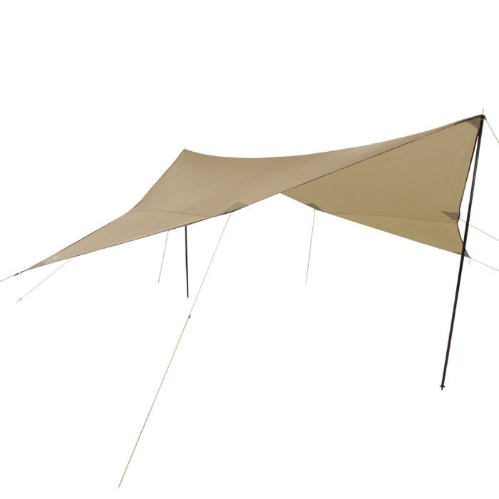 Campguru Tarp Polyester 3X3 Khaki