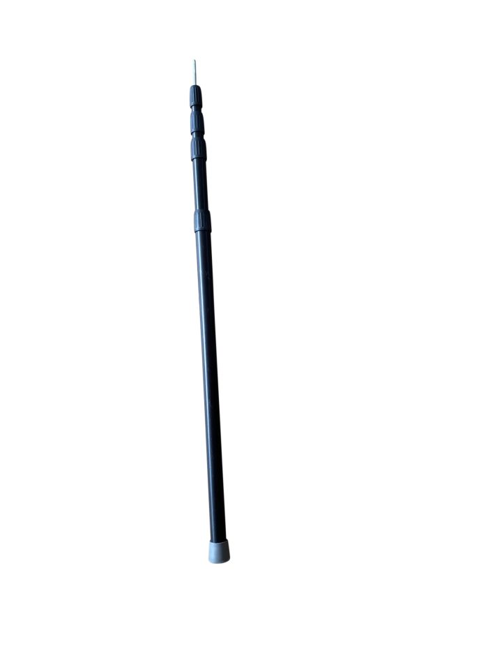 Campguru Aluminium Tarp Pole 250 Cm /4 Parts Black