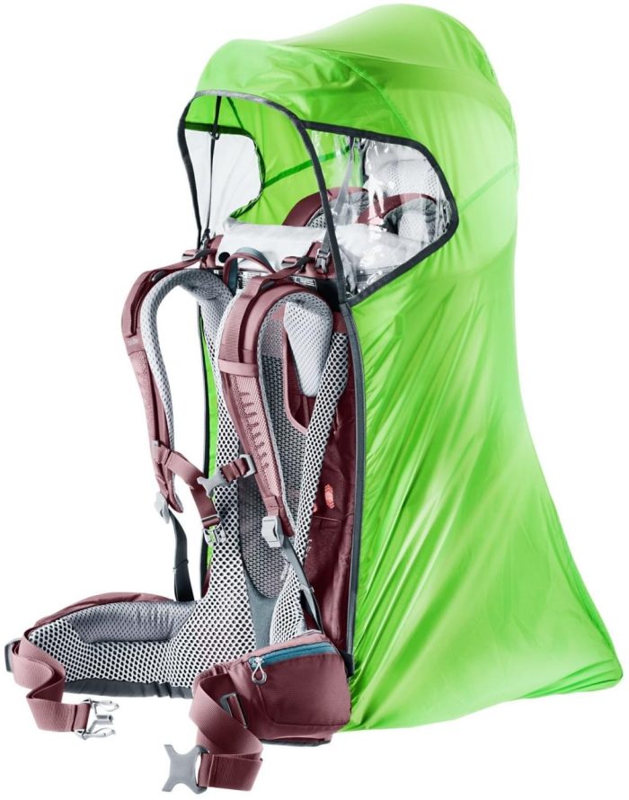Deuter Raincover Deluxe voor Kid Comfort Groen