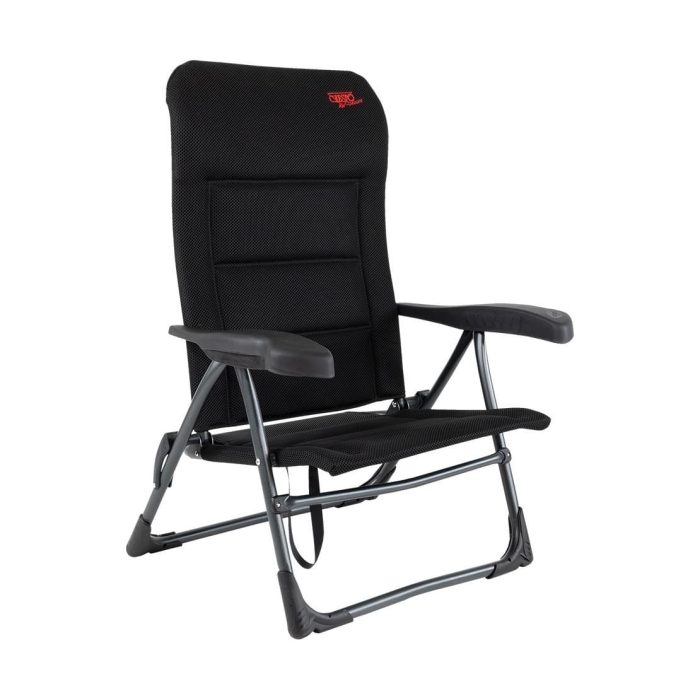 Crespo AP-205 Air-Deluxe Strandstoel Zwart