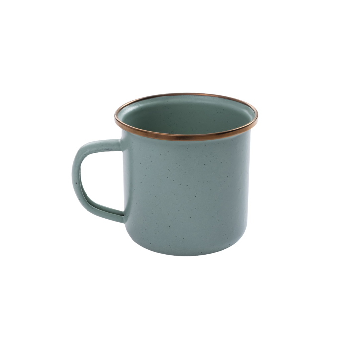 Barebones Espresso Cup Enamel Set 2 Pcs Mint