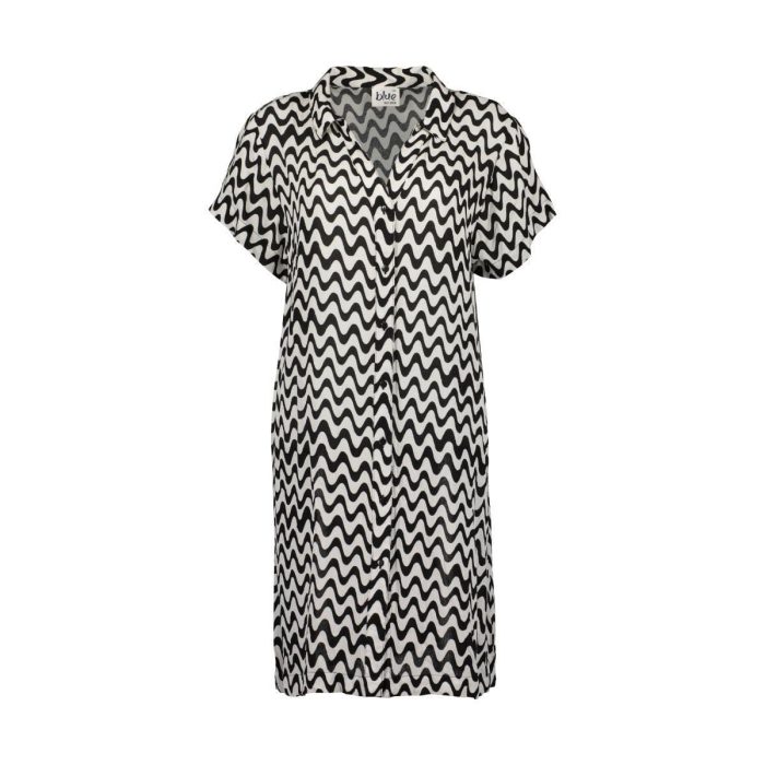 Blue Seven - Zig Zag Jurk Dames