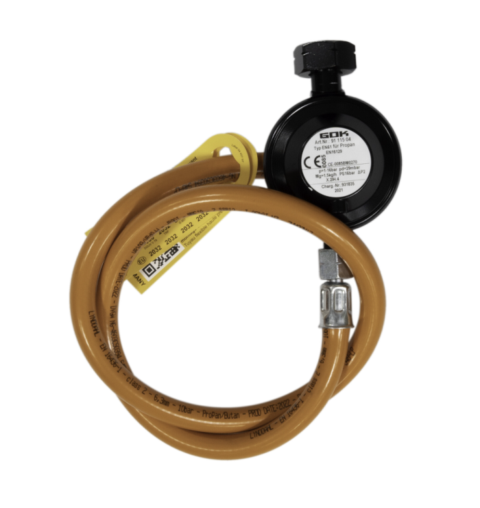 Napoleon Slang en regelaar 30mbar NL