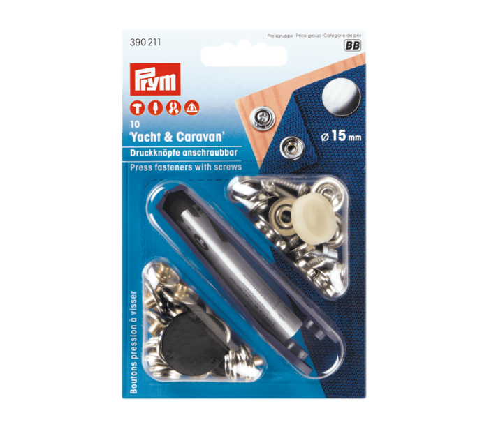 Prym Yacht & Caravan Drukknopen (10 stuks)