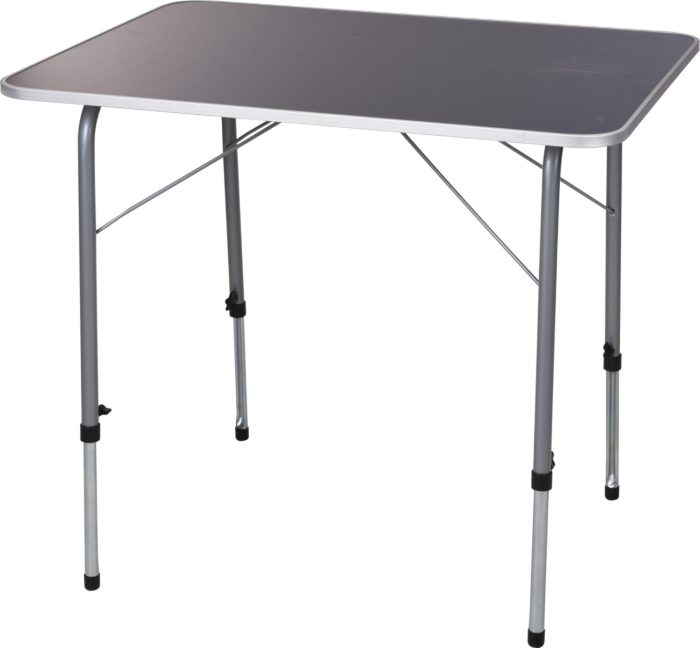 Campingtafel - 2 personen - 80 x 60 cm - Grijs