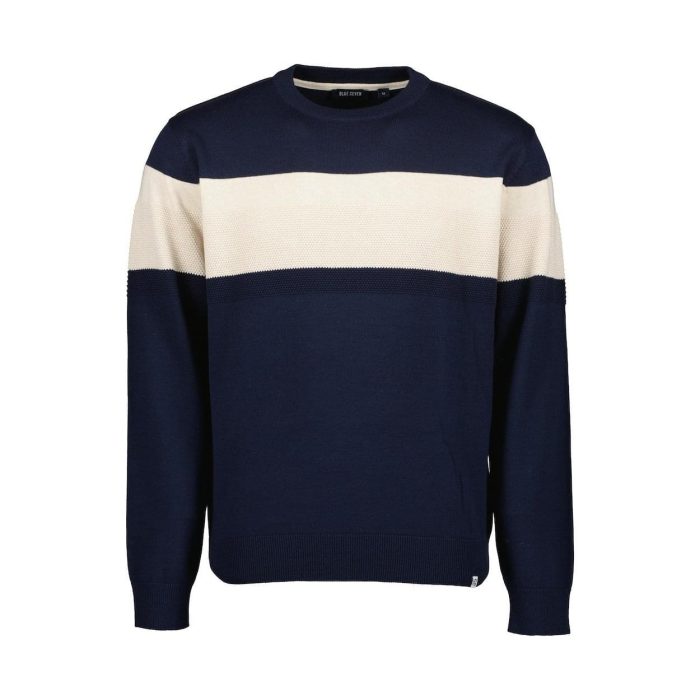 Blue Seven - Stripe Trui Heren