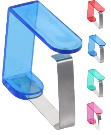 Excellent Electronics Tafelkleedklem Set van 4