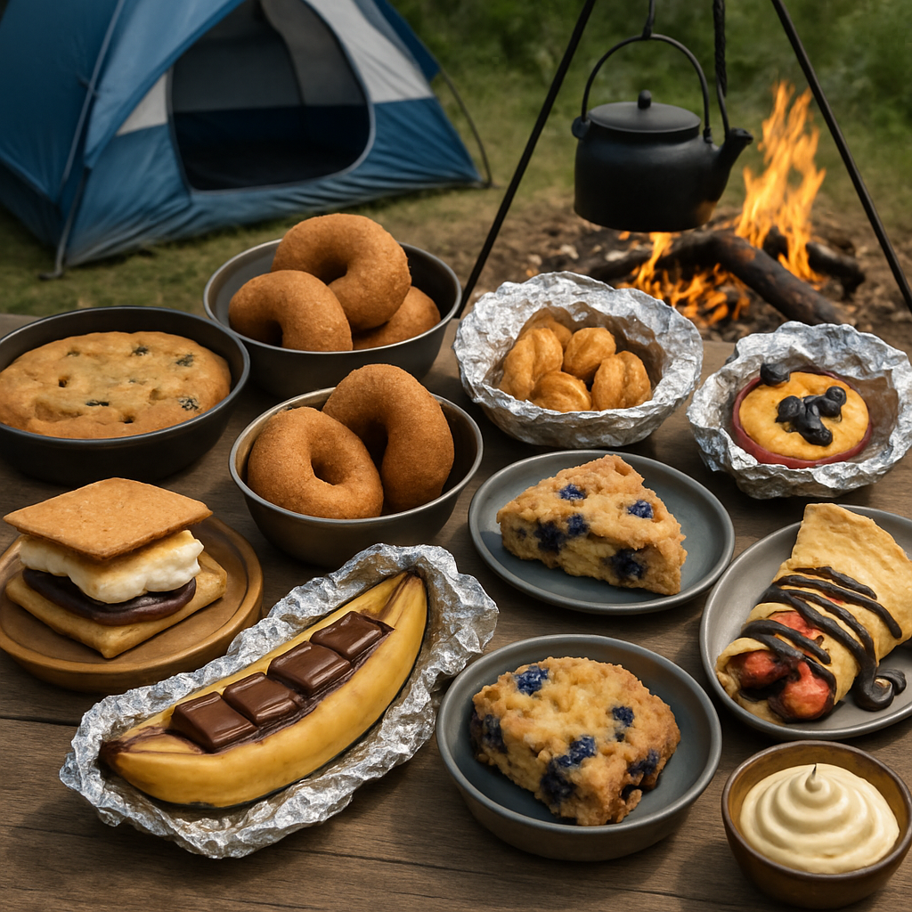 10 desserts die je op camping maakt
