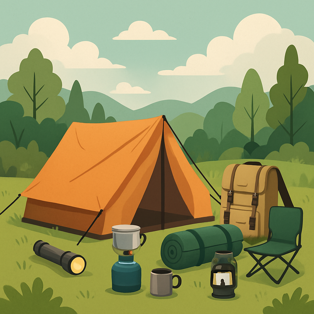 10 onmisbare kampeeritems voor beginners