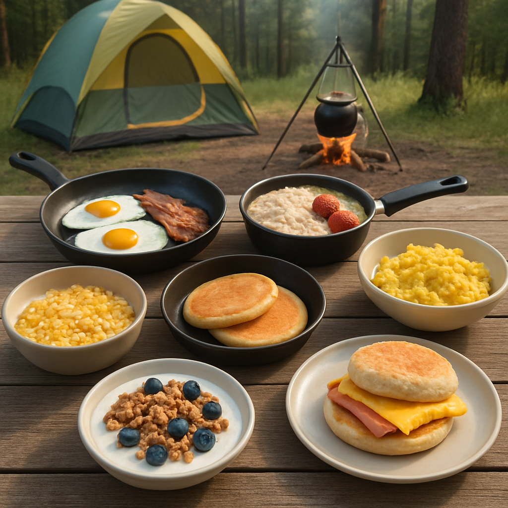 7 simpele ontbijtideeën voor kampeerders