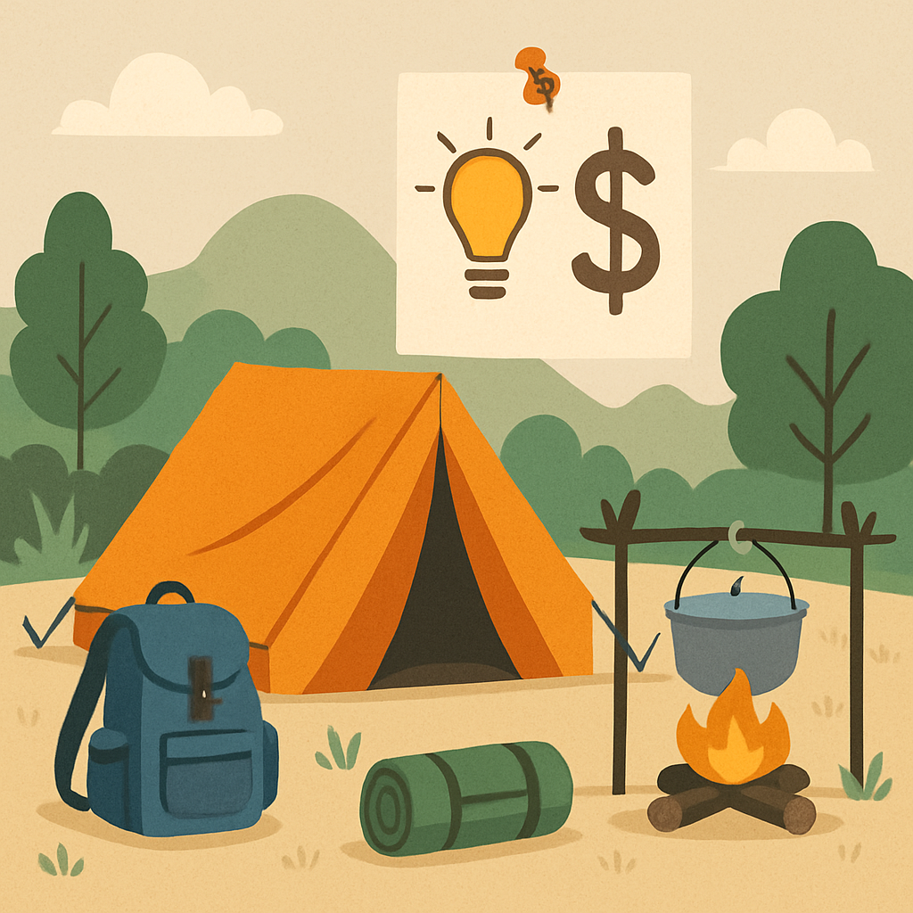 Kamperen met weinig budget praktische tips