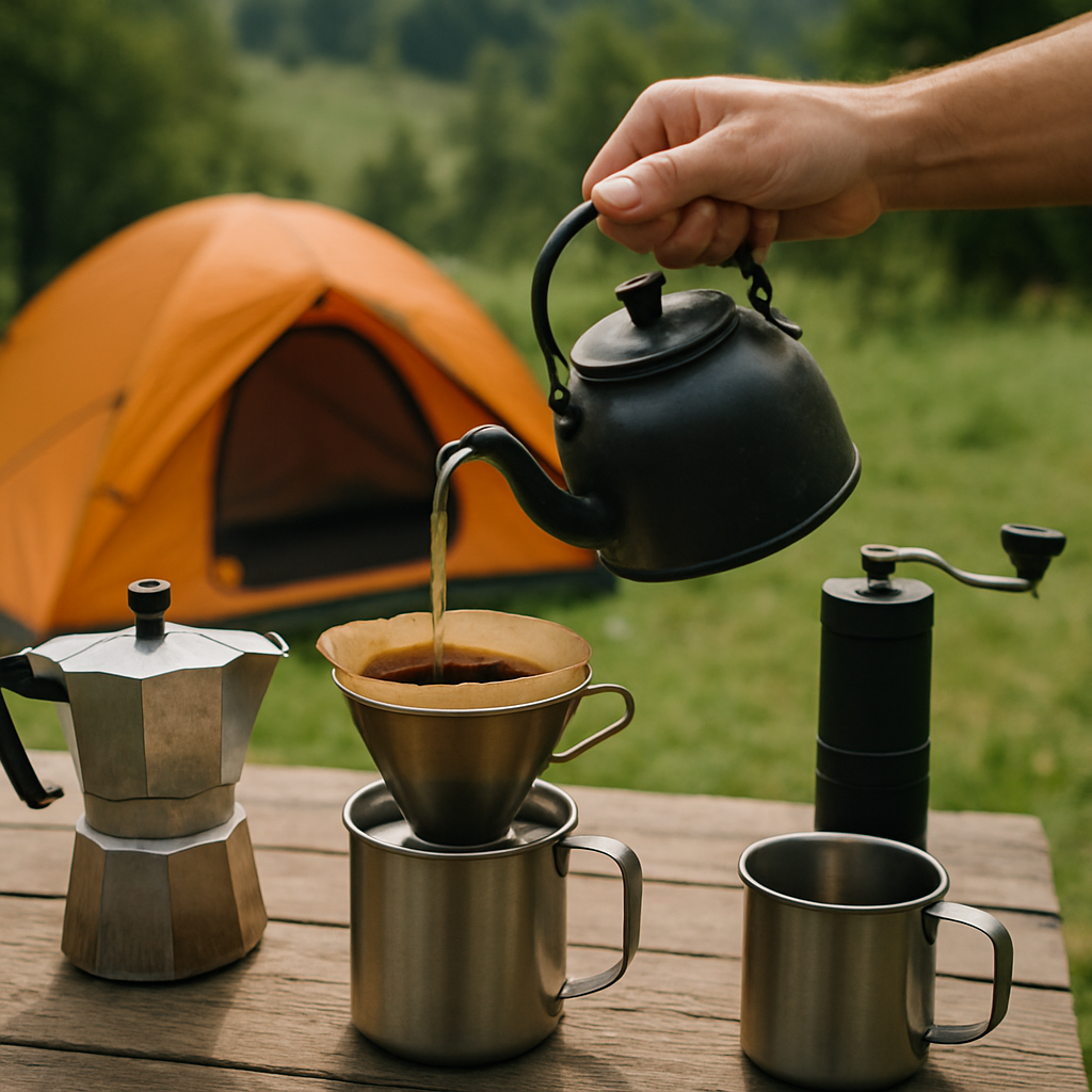 Koffie zetten op de camping beste manieren