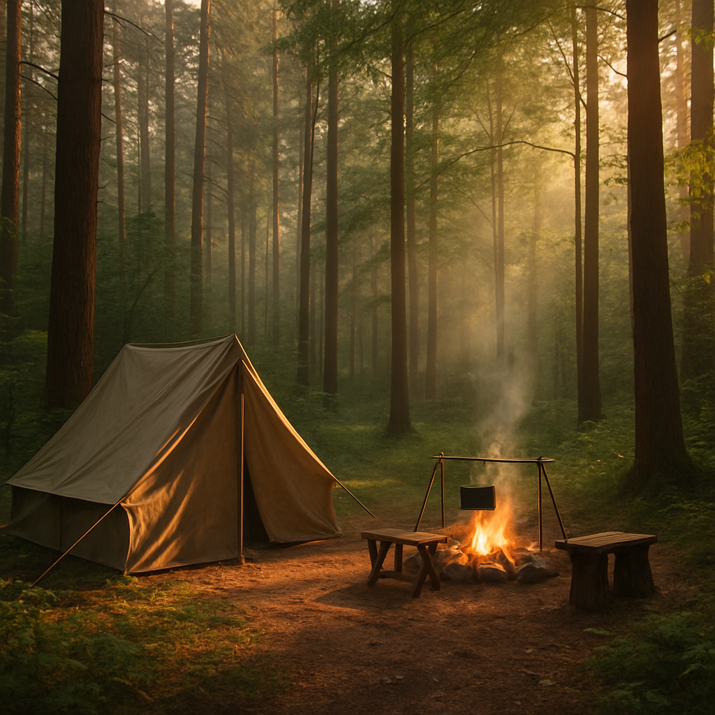 Mooiste boscampings voor rustzoekers