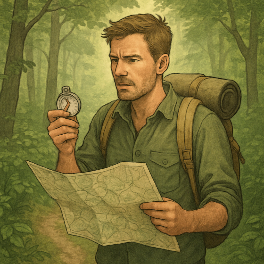 Navigeren in de natuur zonder internet