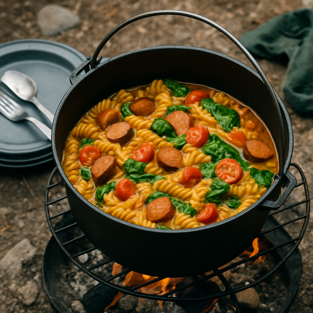 One pot camping recepten voor weinig afwas