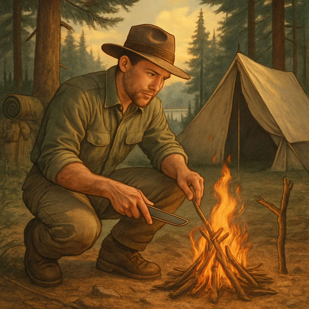 Survival skills voor kampeerders