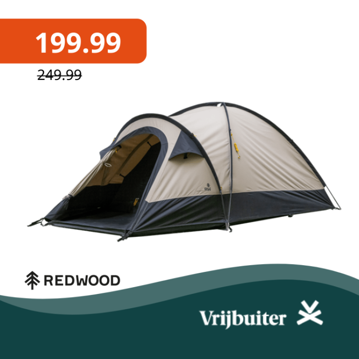 Redwood Chestnut 190 TC Koepeltent
